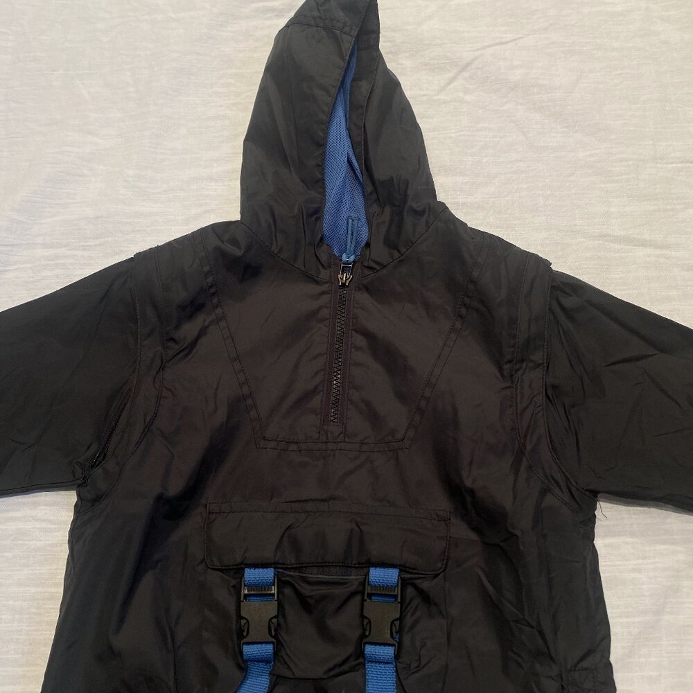 Marks & Spencer Mini Boys hooded light jacket grey  age 2-3 years